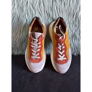 Homers Artisan Blowtech Women's Platform Sneakers Spain Leather Upper Sz 7 RARE